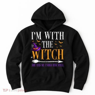 Halloween Matching Couples Costume IM With The Witch Hoodie