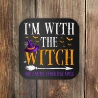 Halloween Matching Couples Costume IM With The Witch Coaster thumb 0