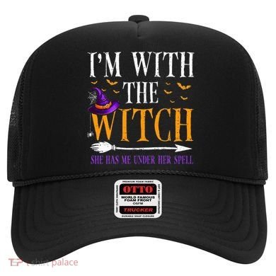 Halloween Matching Couples Costume IM With The Witch Hat