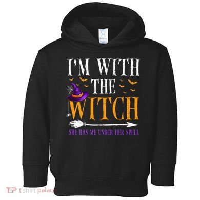 Halloween Matching Couples Costume IM With The Witch Toddler Hoodie