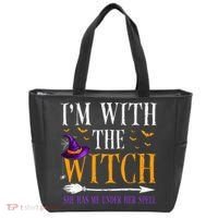 Halloween Matching Couples Costume IM With The Witch Tote Bag thumb 0