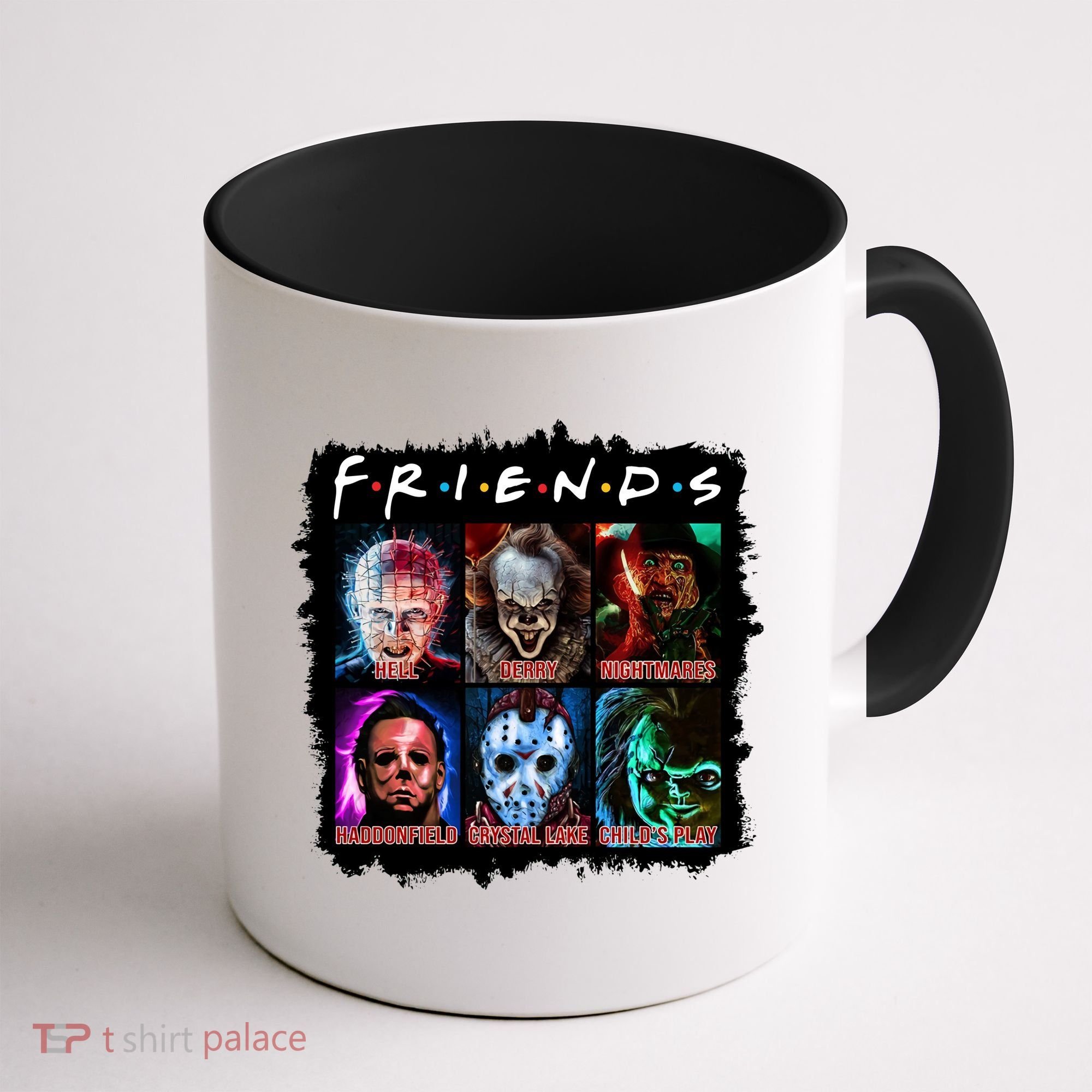 Horror Movie Character Halloween Friends Horror Fan Gift Coffee Mug