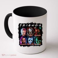 Horror Movie Character Halloween Friends Horror Fan Gift Coffee Mug thumb 0