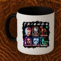 Horror Movie Character Halloween Friends Horror Fan Gift Coffee Mug thumb 2