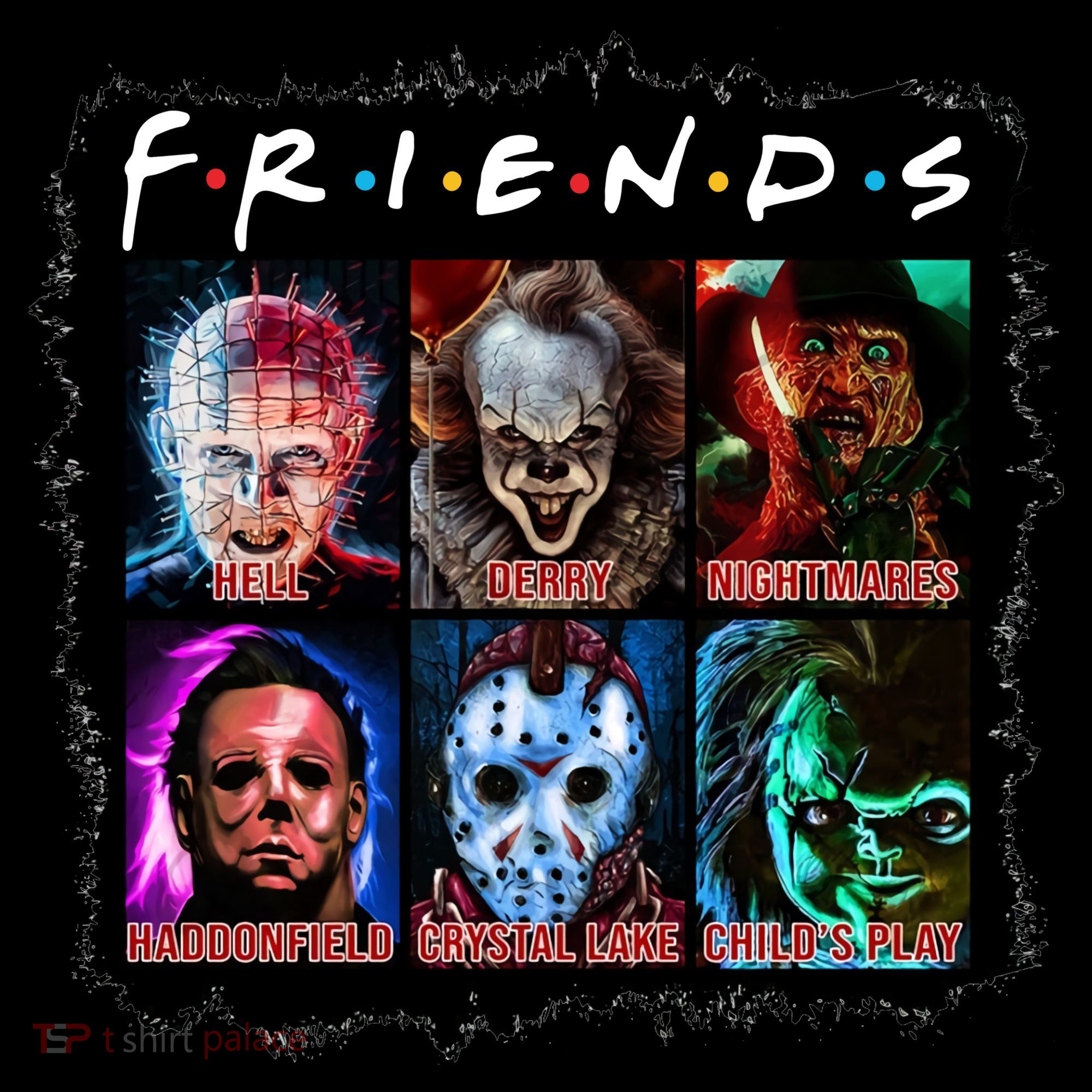 Horror Movie Character Halloween Friends Horror Fan Gift Coffee Mug