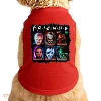 Horror Movie Character Halloween Friends Horror Fan Gift Doggie Tank thumb 0