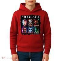 Horror Movie Character Halloween Friends Horror Fan Gift Kids Hoodie thumb 4
