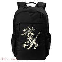 Heavy Metal Cats Gift Clothing Guitar Playing Cat Gothic Backpack thumb 0