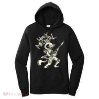 Heavy Metal Cats Gift Clothing Guitar Playing Cat Gothic Women's Hoodie thumb 0