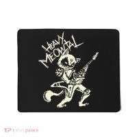 Heavy Metal Cats Gift Clothing Guitar Playing Cat Gothic Mousepad thumb 0