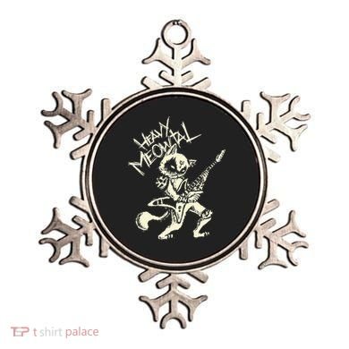 Heavy Metal Cats Gift Clothing Guitar Playing Cat Gothic Ornament