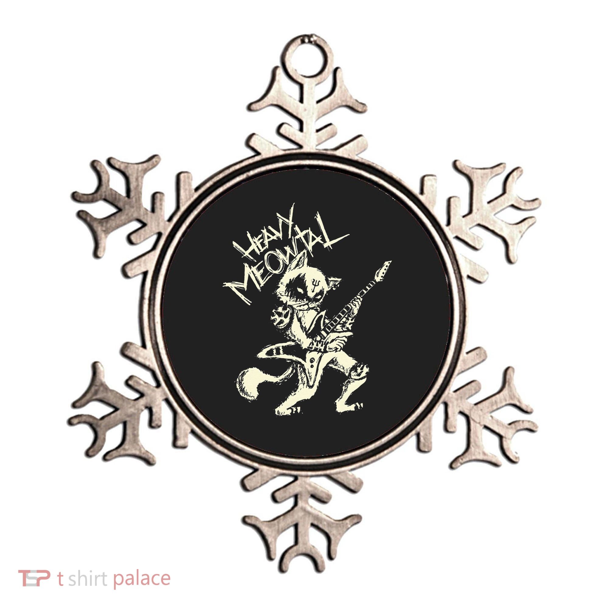 Heavy Metal Cats Gift Clothing Guitar Playing Cat Gothic Ornament