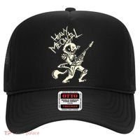 Heavy Metal Cats Gift Clothing Guitar Playing Cat Gothic Hat thumb 0