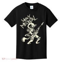 Heavy Metal Cats Gift Clothing Guitar Playing Cat Gothic Kids T-Shirt thumb 0