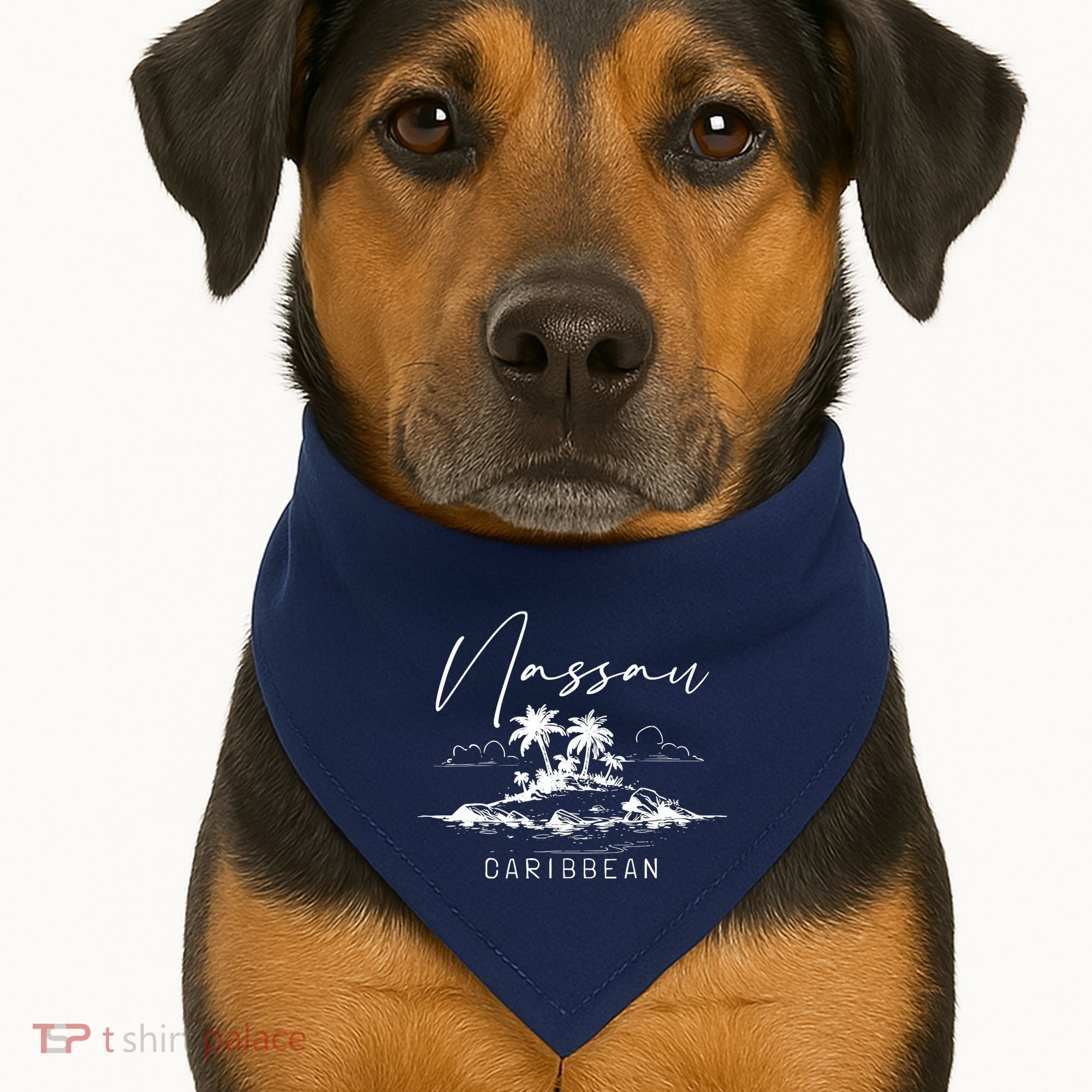 Half Moon Cay | Bahamas Cruise | Bahamas Vacation USA-Made Doggie Bandana