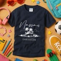 Half Moon Cay | Bahamas Cruise | Bahamas Vacation Kids T-Shirt thumb 3