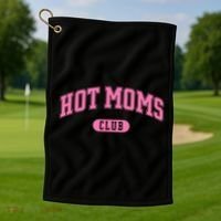 Hot Moms Club Golf Towel thumb 1