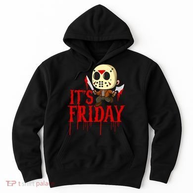 Horror Movie Characters Spooky Friday Halloween Hoodie