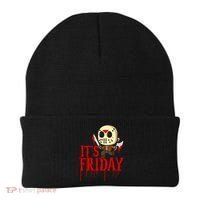 Horror Movie Characters Spooky Friday Halloween Beanie thumb 0