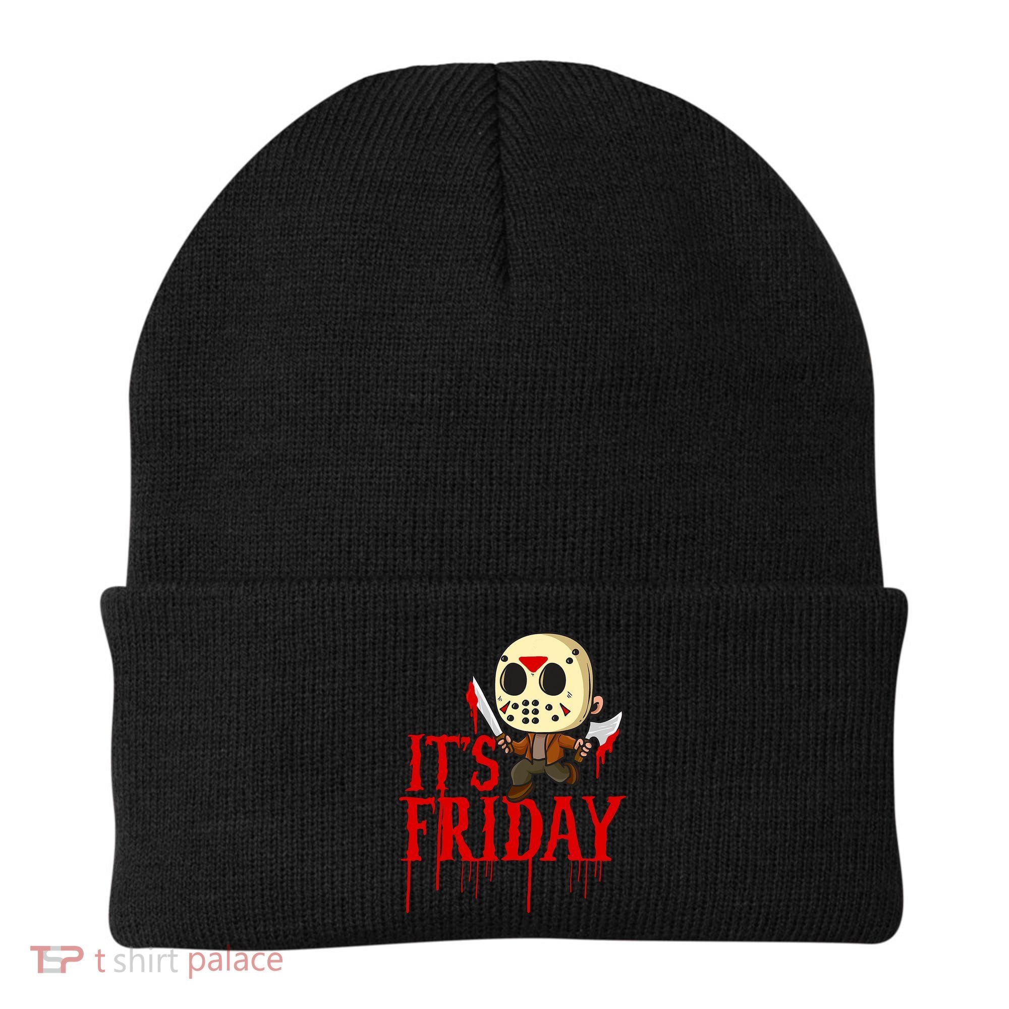 Horror Movie Characters Spooky Friday Halloween Beanie