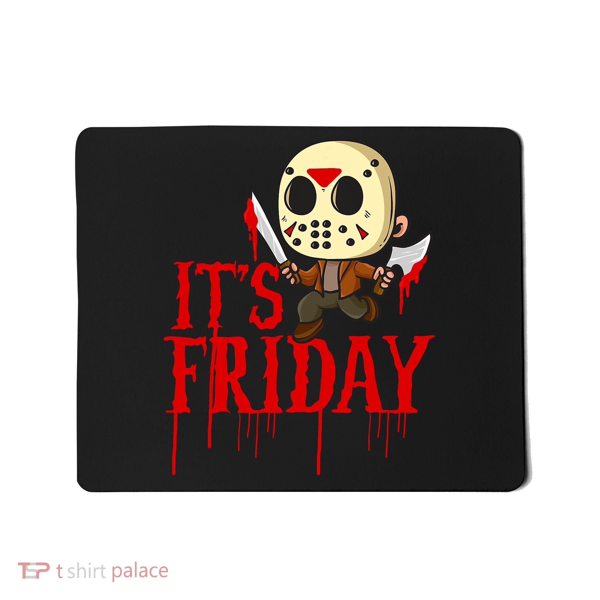 Horror Movie Characters Spooky Friday Halloween Mousepad