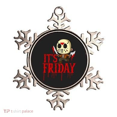 Horror Movie Characters Spooky Friday Halloween Ornament