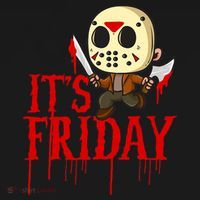 Horror Movie Characters Spooky Friday Halloween Baby Bodysuit thumb 2