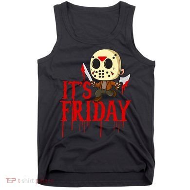 Horror Movie Characters Spooky Friday Halloween Tank Top