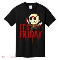 Horror Movie Characters Spooky Friday Halloween Kids T-Shirt thumb 0