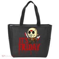 Horror Movie Characters Spooky Friday Halloween Tote Bag thumb 0