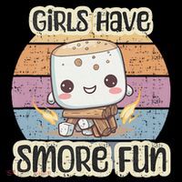 Happy Marshmallow Camper Cute Girl Have Smore Fun Camping Coffee Mug thumb 5
