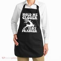 Hold me closer tiny prancer Deer Ugly Christmas Sweater Apron thumb 2