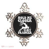 Hold me closer tiny prancer Deer Ugly Christmas Sweater Ornament thumb 0