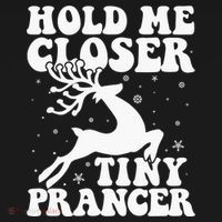 Hold me closer tiny prancer Deer Ugly Christmas Sweater Tote Bag thumb 4