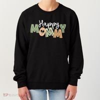 Happy Mommy Cute Mom Gift Women's Sweatshirt thumb 0