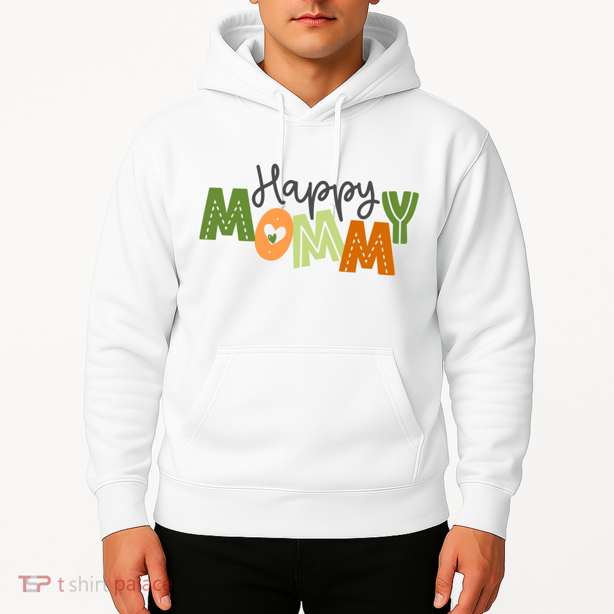 Happy Mommy Cute Mom Gift Hoodie