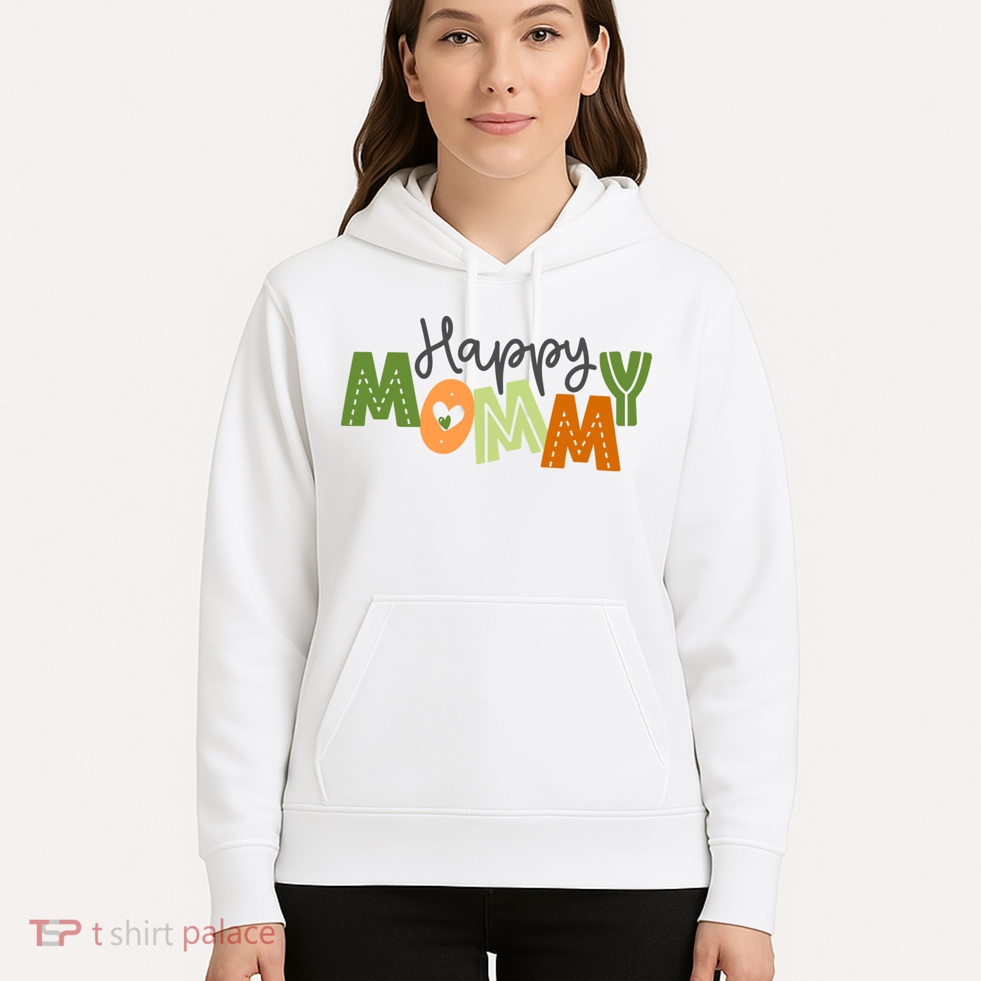 Happy Mommy Cute Mom Gift Hoodie