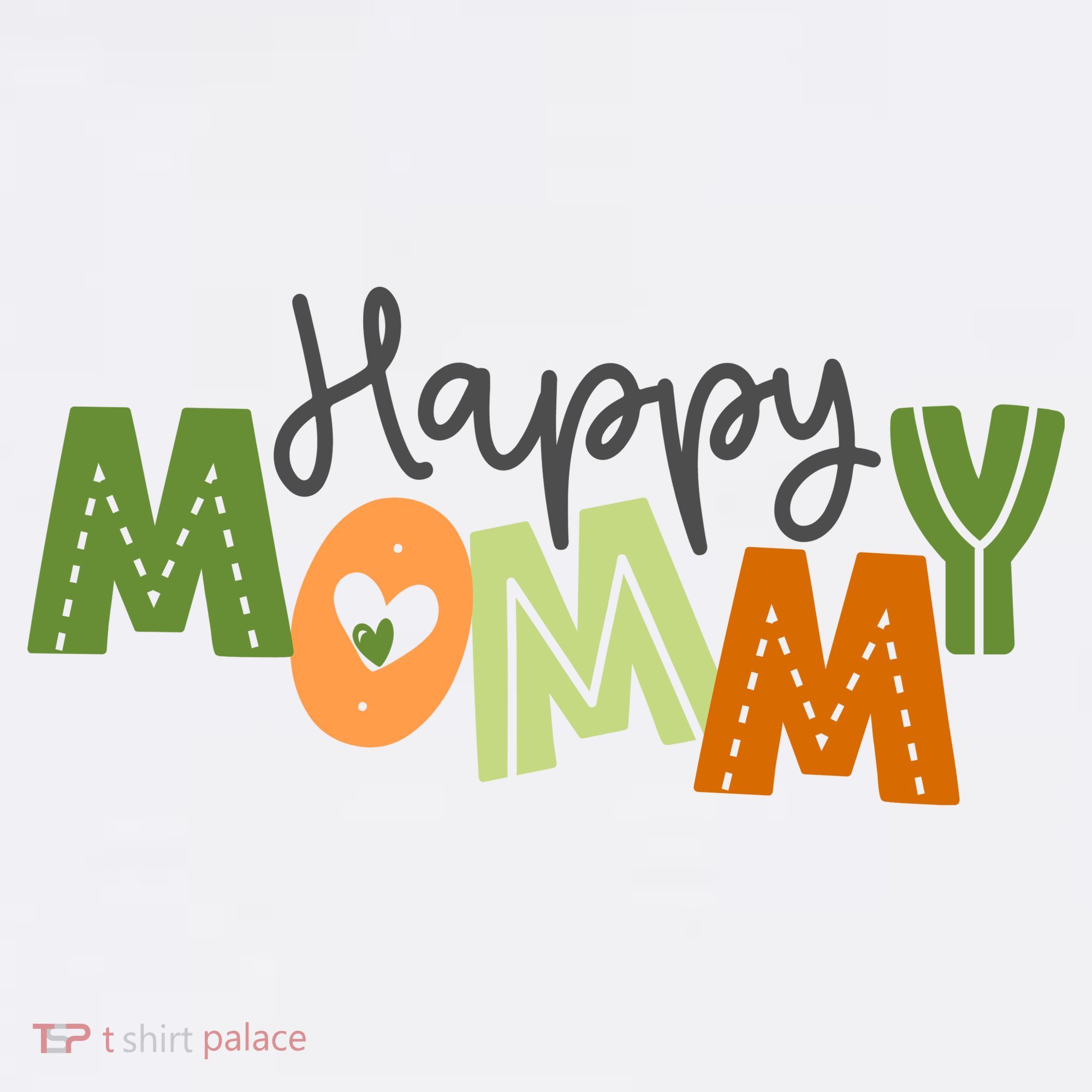 Happy Mommy Cute Mom Gift Long Sleeve Shirt