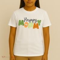 Happy Mommy Cute Mom Gift T-Shirt thumb 4