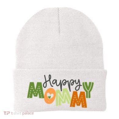 Happy Mommy Cute Mom Gift Beanie