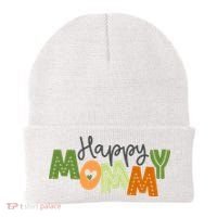 Happy Mommy Cute Mom Gift Beanie thumb 0