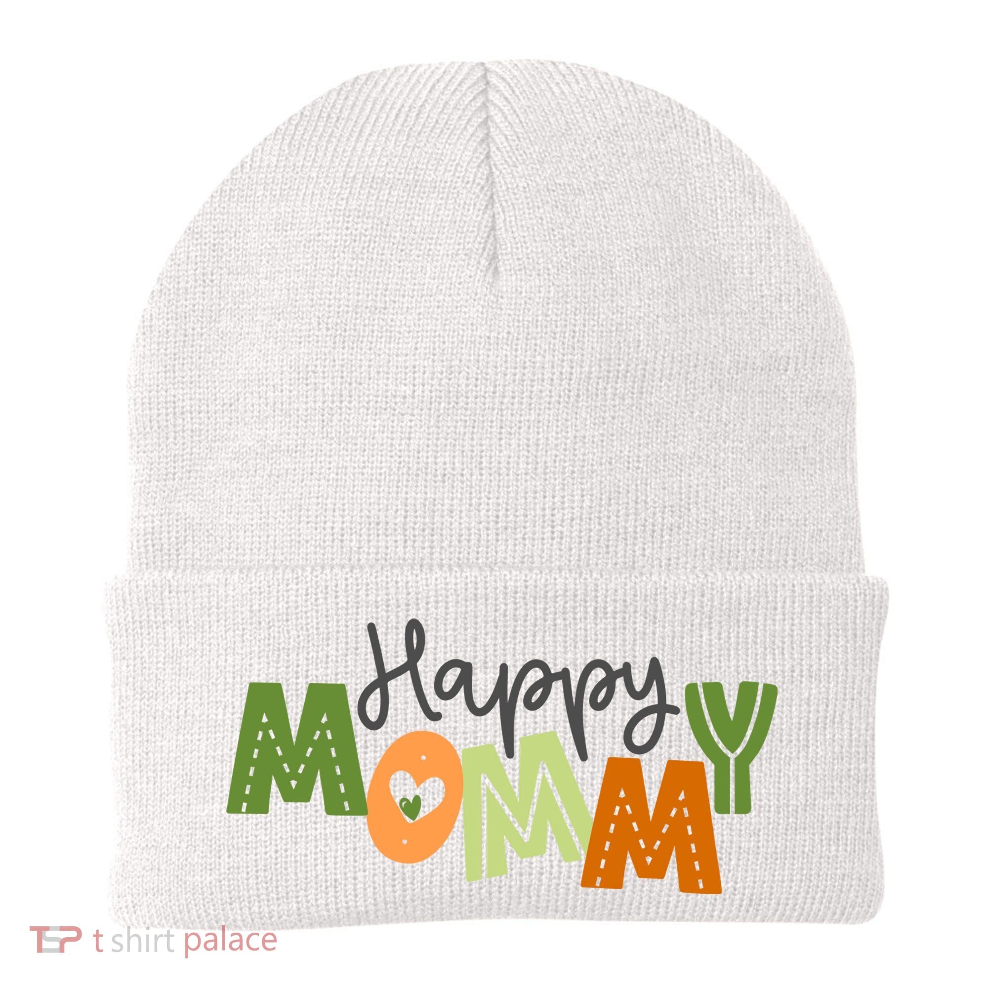 Happy Mommy Cute Mom Gift Beanie