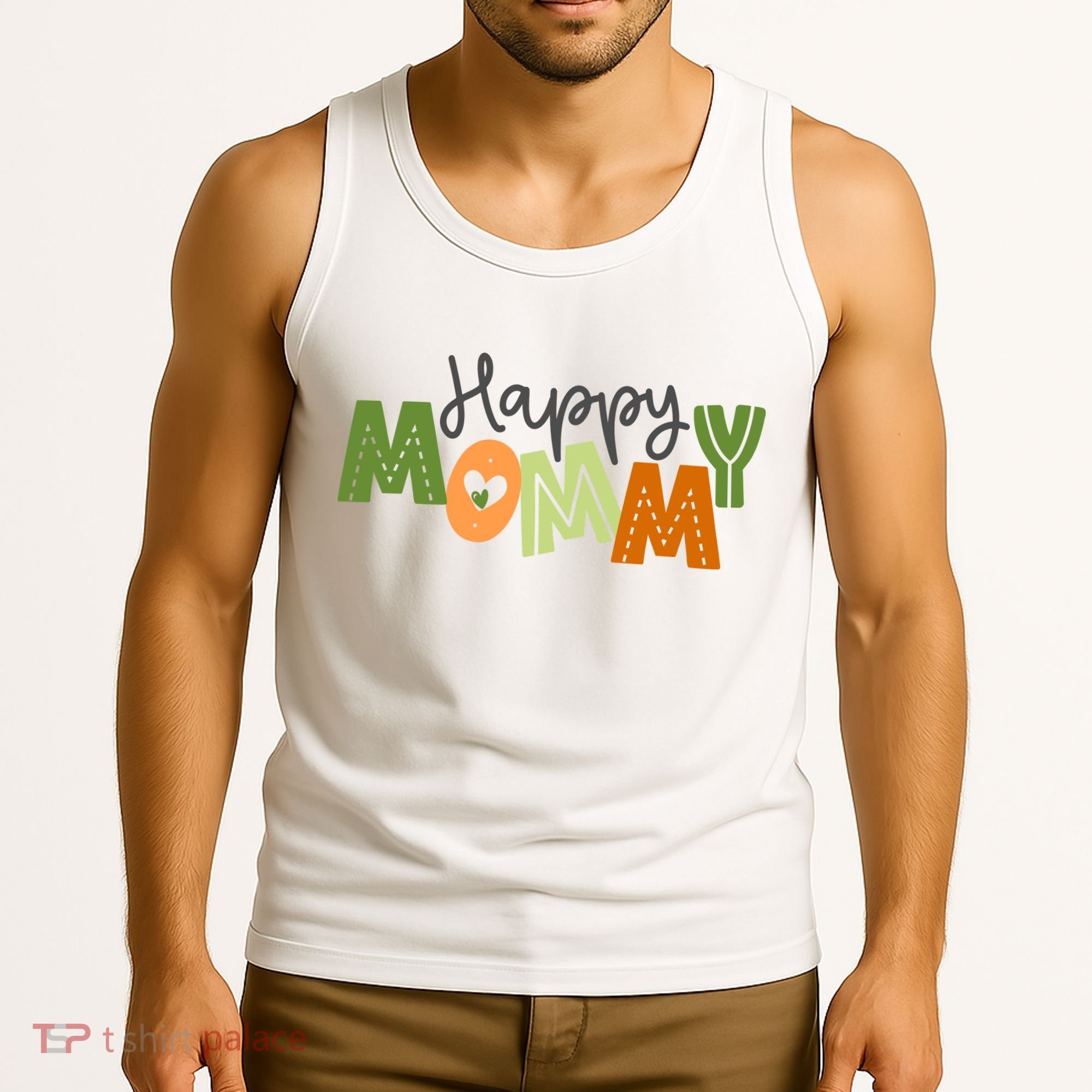 Happy Mommy Cute Mom Gift Tank Top