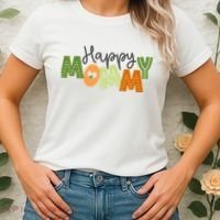 Happy Mommy Cute Mom Gift Women's T-Shirt thumb 2