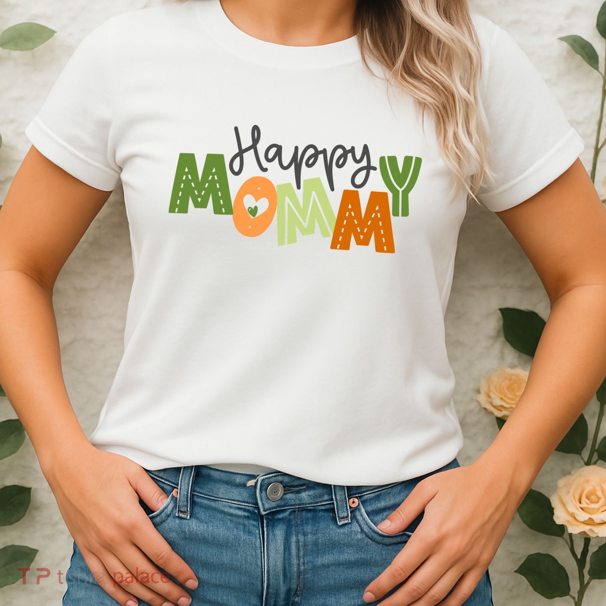 Happy Mommy Cute Mom Gift Women's T-Shirt