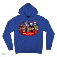 Horror Merry Christmas Halloween Friends Funny Costume Tall Hoodie thumb 0