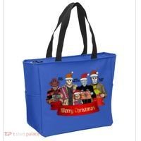 Horror Merry Christmas Halloween Friends Funny Costume Tote Bag thumb 2