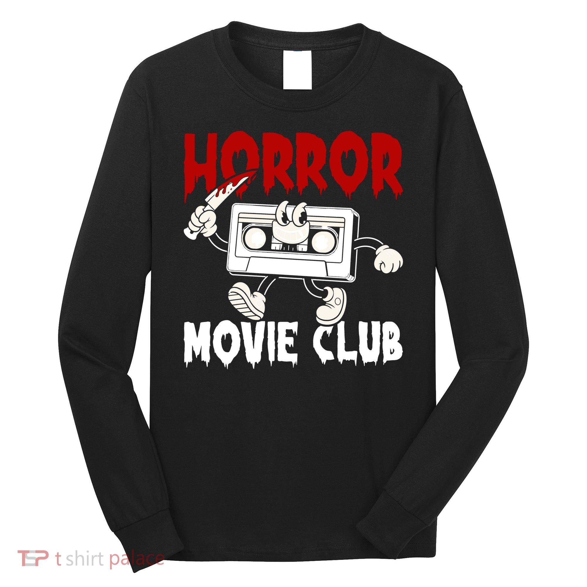 Horror Movie Club Long Sleeve Shirt