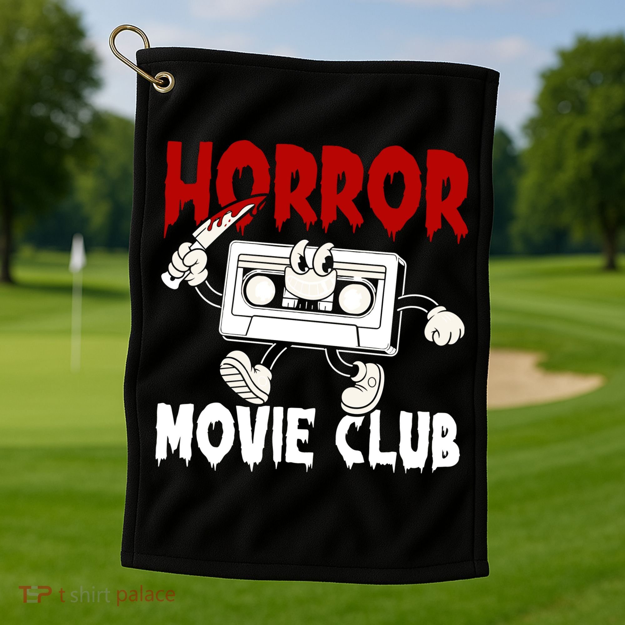 Horror Movie Club Golf Towel
