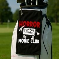 Horror Movie Club Golf Towel thumb 2
